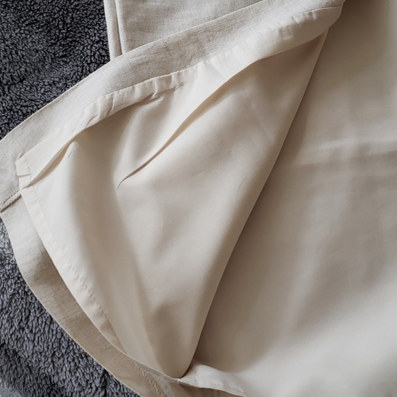 CLEO linen blend fully lined skirt set - Picture 9 of 11